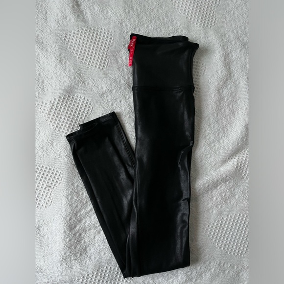 SPANX Faux stretch-leather leggings - Picture 4 of 4
